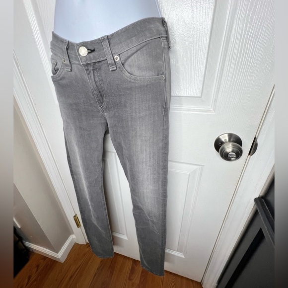 Rag & Bone / Jean Women’s 26 Buxton Gray Skinny Jeans Denim 2 W1502K120 - Picture 4 of 16